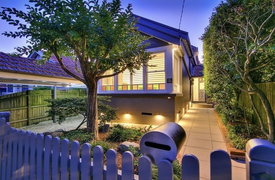 A downsizer home located in Mosman in Sydney 