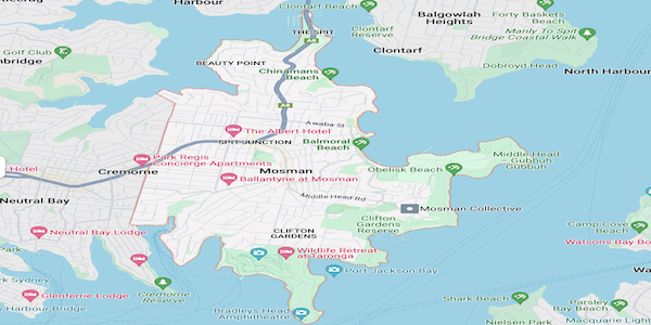 Mosman Map