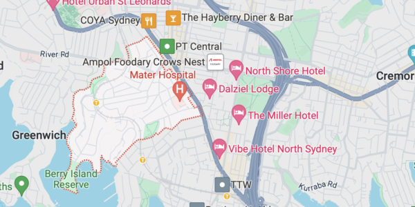 wollstonecraft map