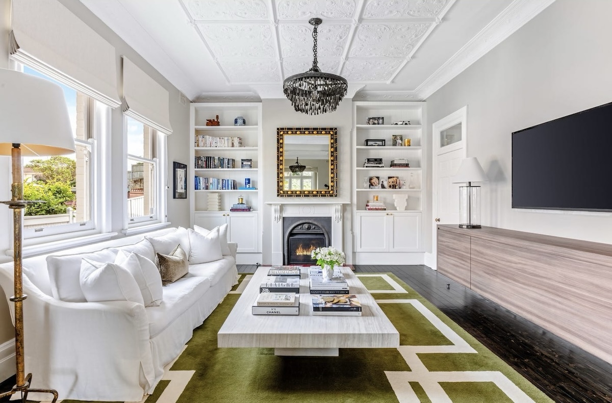living area of a home in Randwick which was the top home sale in July 2025