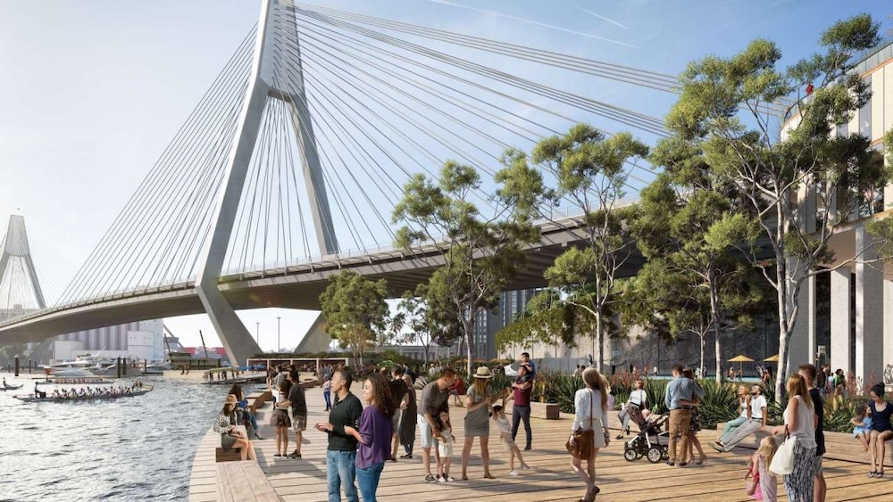 a rendered photo of what the Black Wattle Bay precinct might look like