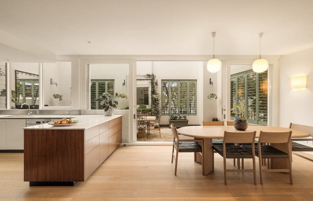 this is an open plan two story apartment with outdoor area this was the top apartment sale in July 2026 in Woollahra