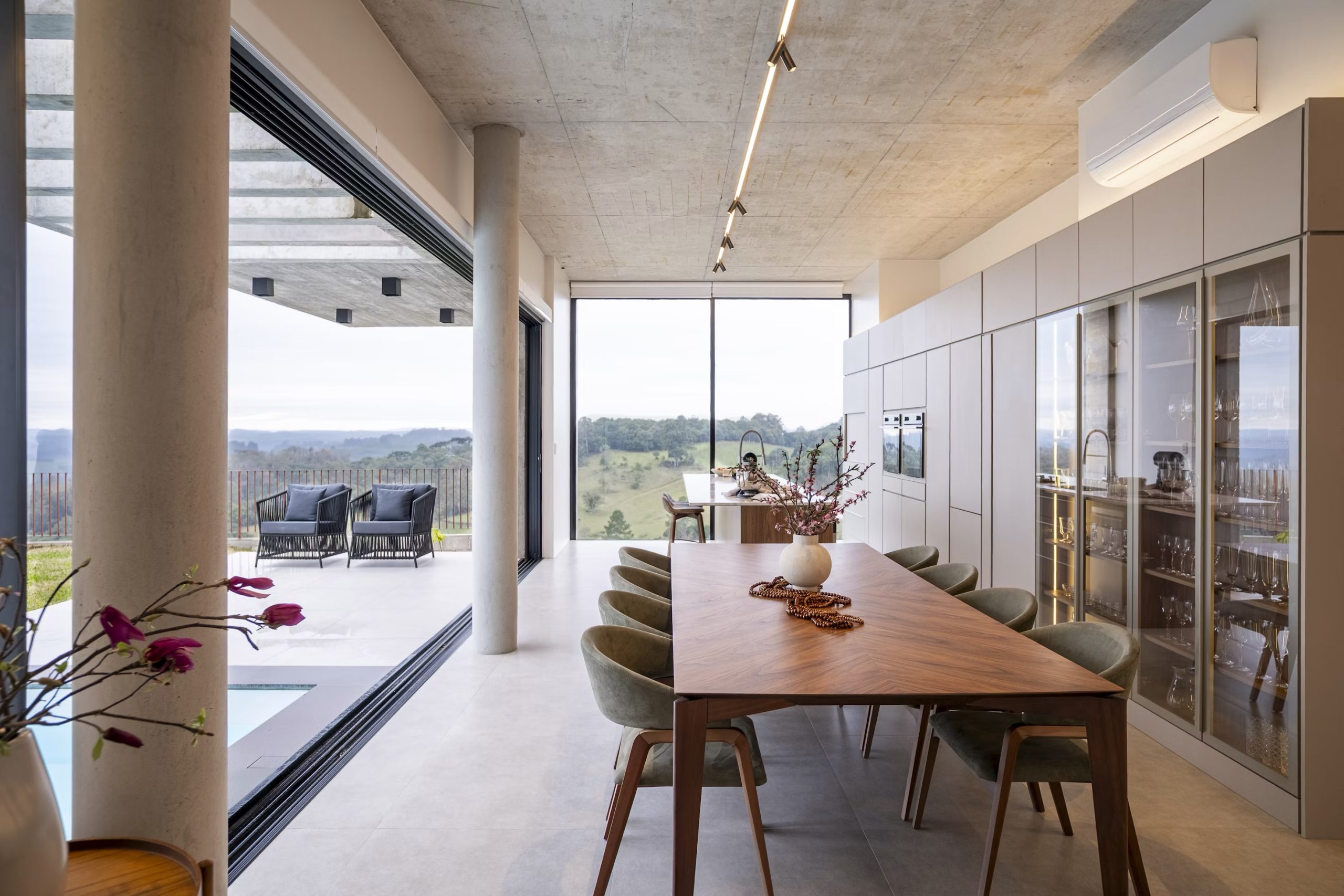 home in NSW open plan living